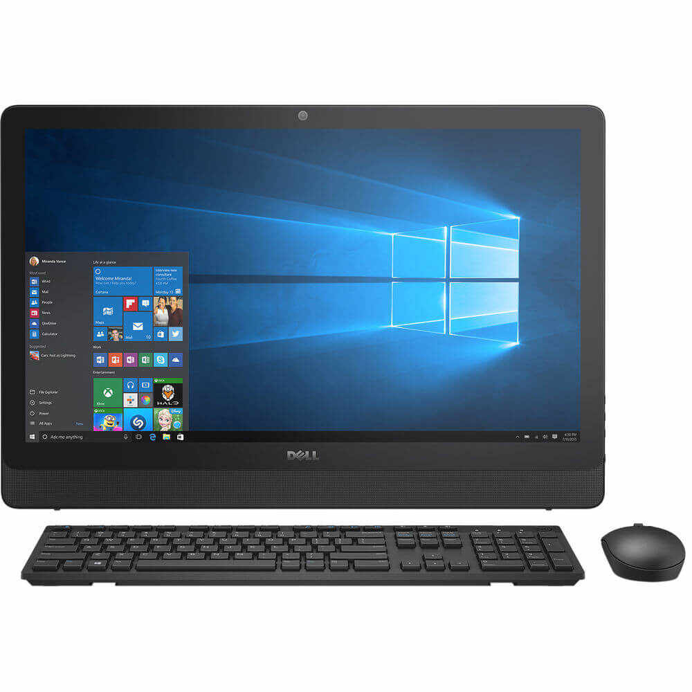 Sistem Desktop PC All-In-One Dell Inspiron 3464, Intel Core i3-7100U, 4GB DDR4, HDD 1TB, Intel HD Graphics, Windows 10 Home