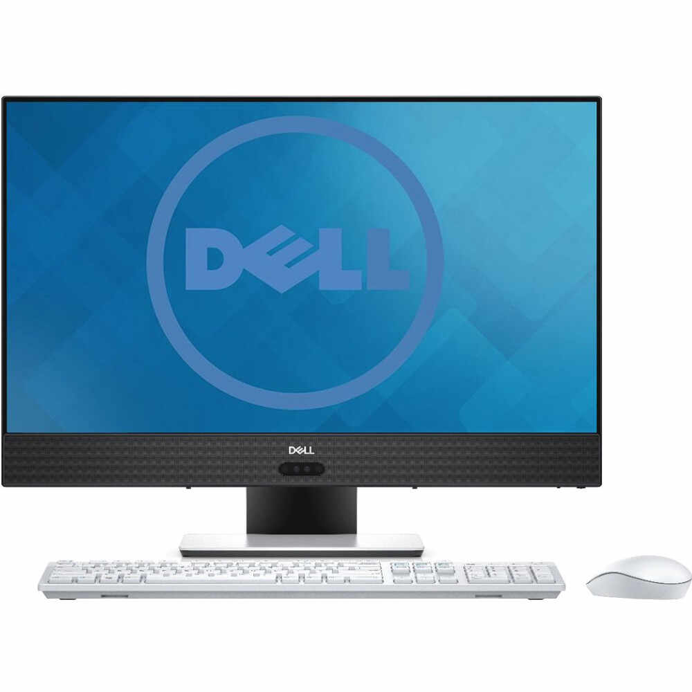 Sistem Desktop PC All-In-One Dell Inspiron 5475, AMD A10-9700E, 8GB DDR4, HDD 1TB + SSD 128GB, AMD Radeon RX560 4GB, Ubuntu 16.04