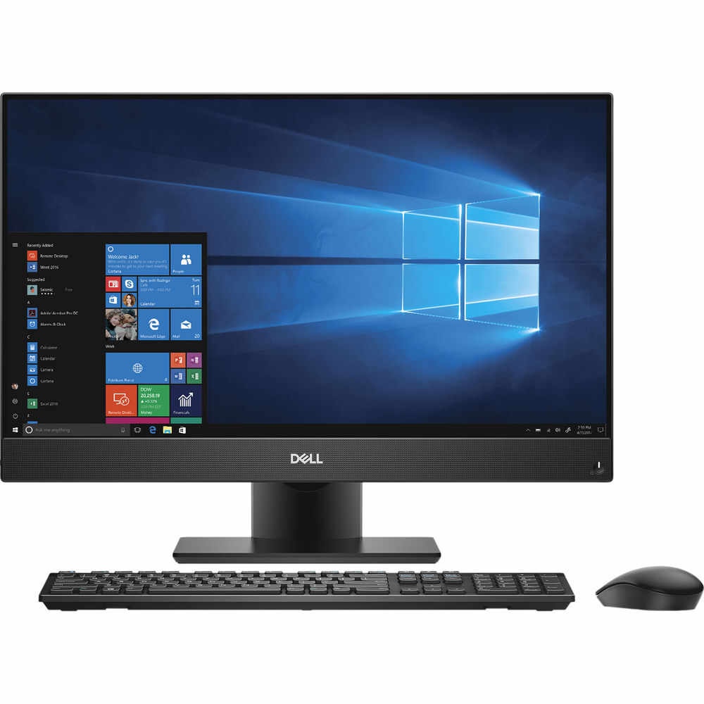 Sistem Desktop PC All-in-One Dell Optiplex 7460, Intel Core i5-8500, 8GB DDR4, SSD 256GB, Intel UHD Graphics, Windows 10 Pro