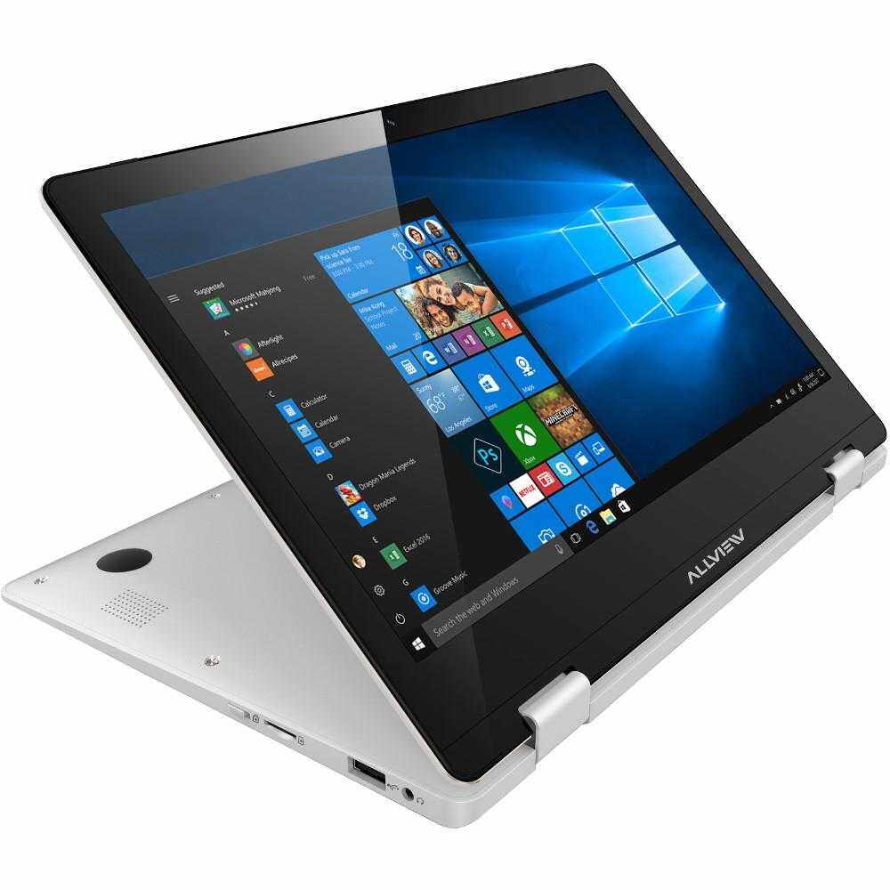 Laptop 2 in 1 Allview Allbook Y100, Intel® Celeron® N4000, 4GB DDR3, 32GB, Intel® UHD Graphics, Windows 10