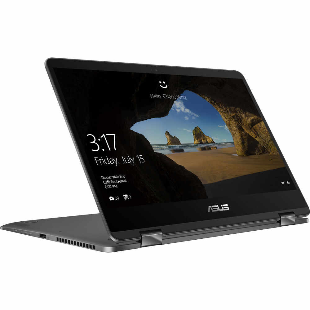 Laptop 2 in 1 Asus ZenBook Flip 14 UX461FA-E1040T, Intel® Core™ i7-8565U, 8GB DDR4, SSD 256GB, Intel® UHD Graphics, Windows 10 Home