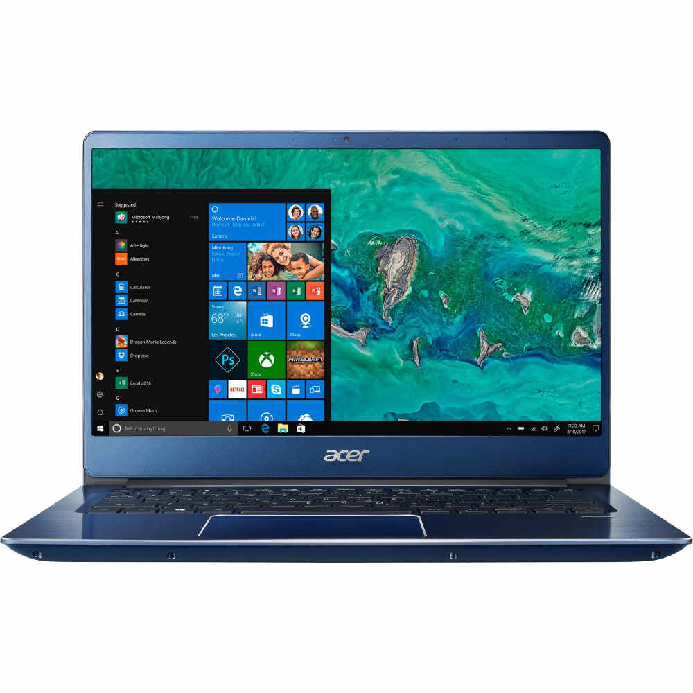 Laptop Acer Swift 3 SF314-56-53C3, Intel® Core™ i5-8265U, 8GB DDR4, SSD 256GB, Intel® UHD Graphics, Windows 10 Home, Stellar Blue