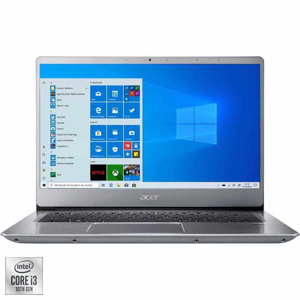 Laptop Acer Swift 3 SF314-58, Intel® Core™ i3-10110U, 8GB DDR4, SSD 512GB, Intel® UHD Graphics, Windows 10 Home