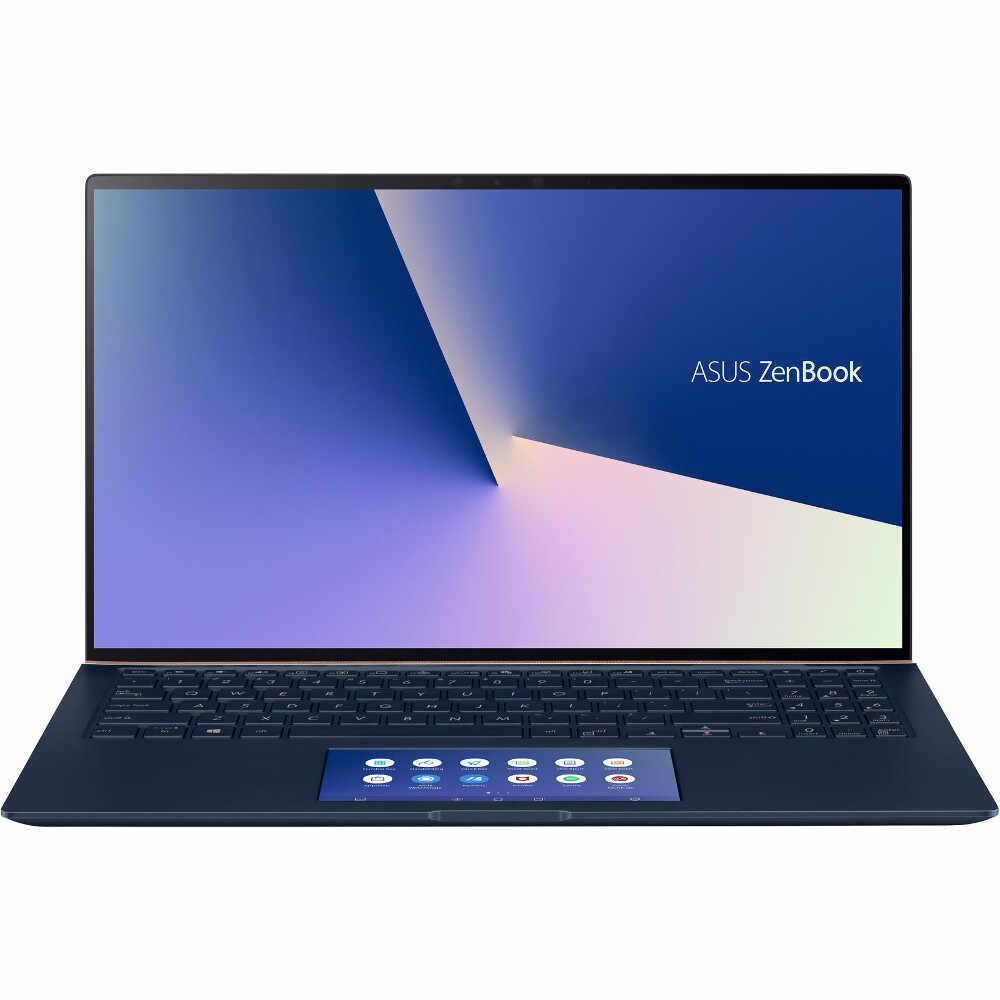 Laptop Asus ZenBook 15 UX534FA-AA008R, Intel® Core™ i7-8565U, 16GB DDR4, SSD 1TB, Intel® UHD Graphics, Windows 10 Pro