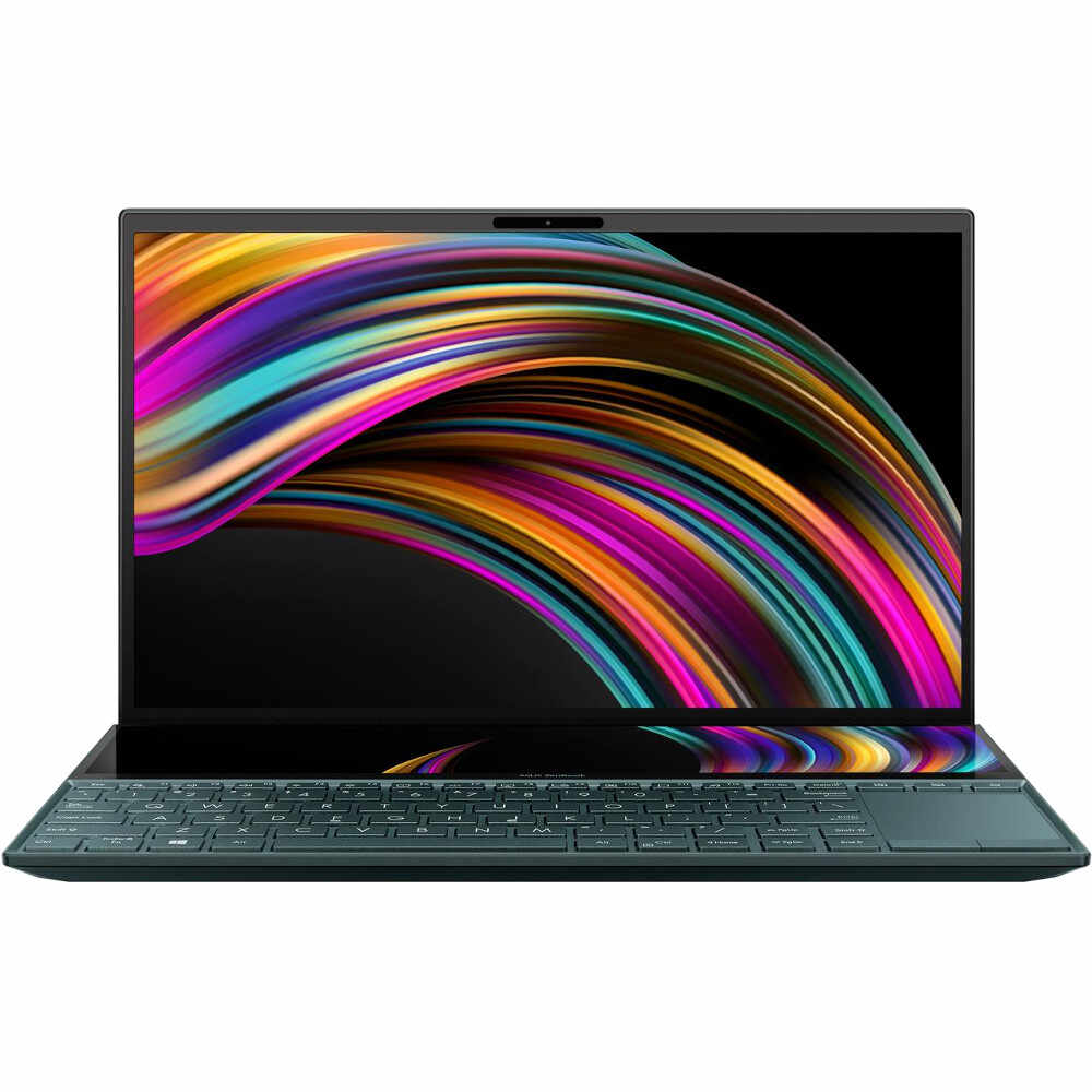 Laptop Asus ZenBook Duo UX481FA-BM011R, Intel® Core™ i7-10510U, 16GB DDR4, SSD 512GB, Intel® UHD Graphics, Windows 10 Pro