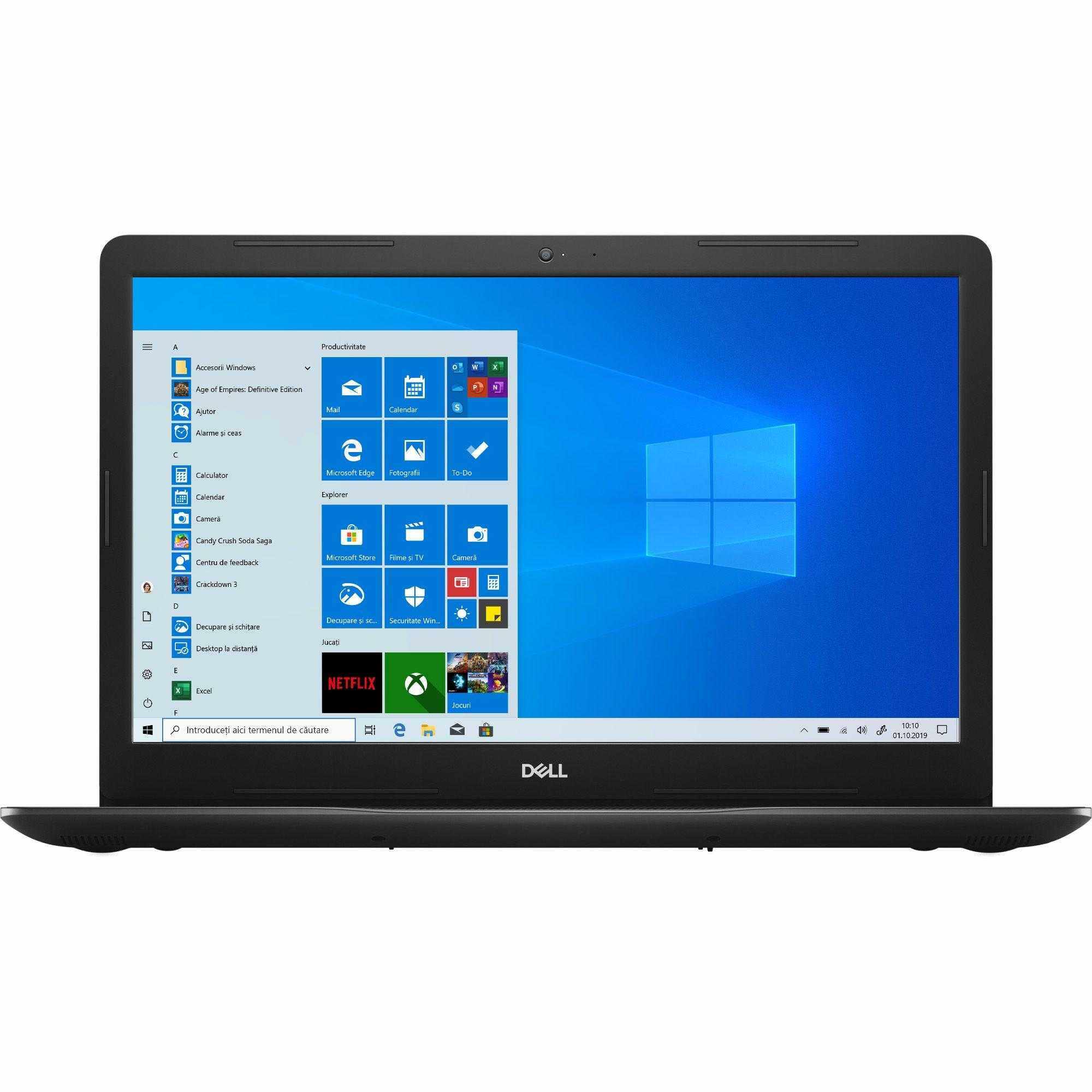 Laptop Dell Inspiron 3793, Intel® Core™ i5-1035G1, 8GB DDR4, SSD 512GB, Intel® UHD Graphics, Windows 10 Home