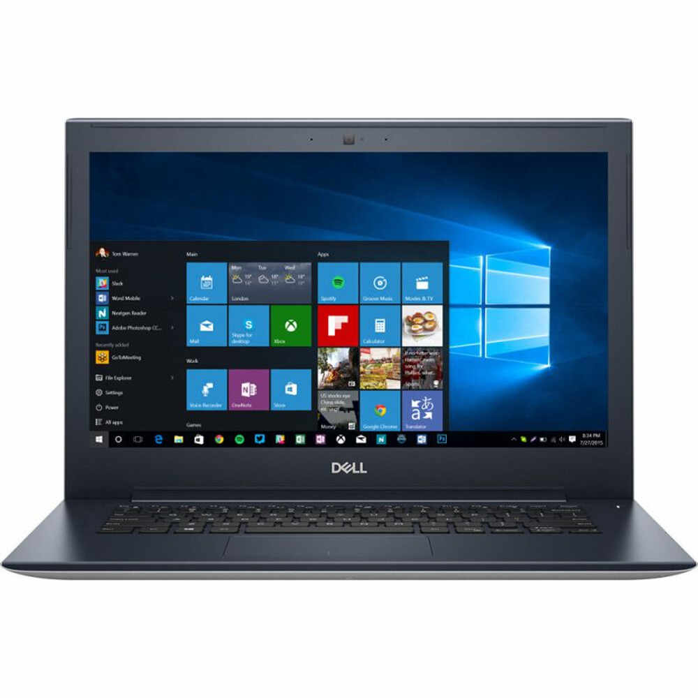 Laptop Dell Vostro 5471, Intel® Core™ i7-8550U, 8GB DDR4, HDD 1TB + SSD 128GB, AMD Radeon 530 4GB, Windows 10 Pro