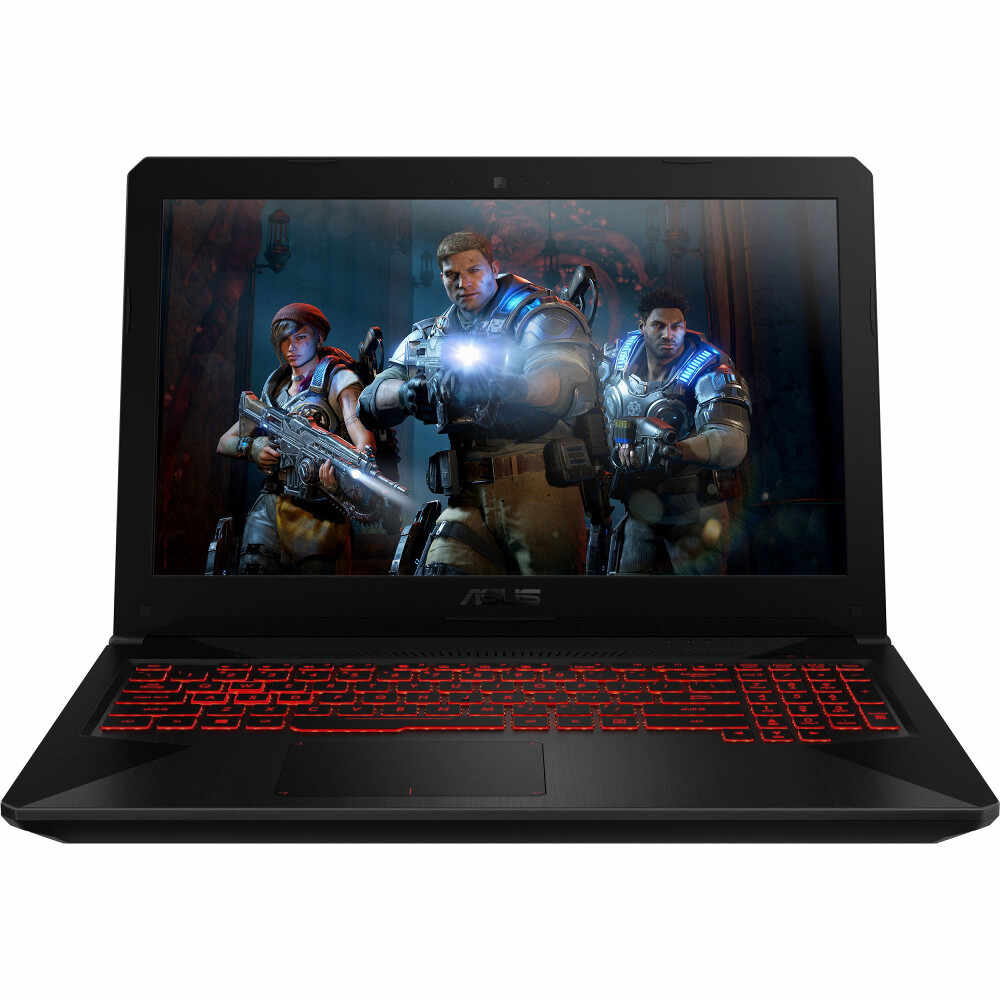 Laptop Gaming Asus TUF FX504GE-E4628, Intel® Core™ i5-8300H, 8GB DDR4, HDD 1TB, nVIDIA GeForce GTX 1050Ti 2GB, Free DOS