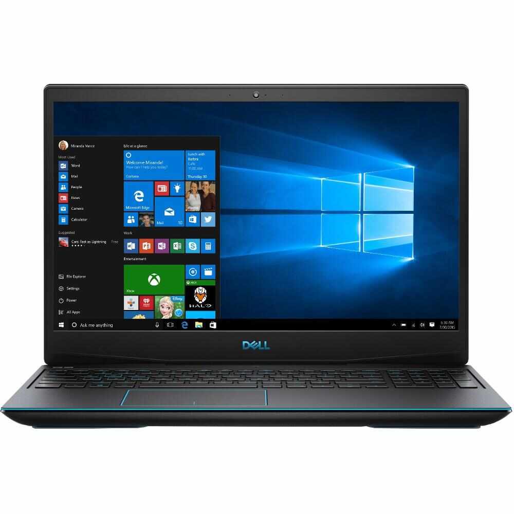Laptop Gaming Dell Inspiron 3590 G3, Intel® Core™ i5-9300H, 8GB DDR4, HDD 1TB + SSD 256GB, NVIDIA GeForce GTX 1050 3GB, Windows 10 Home