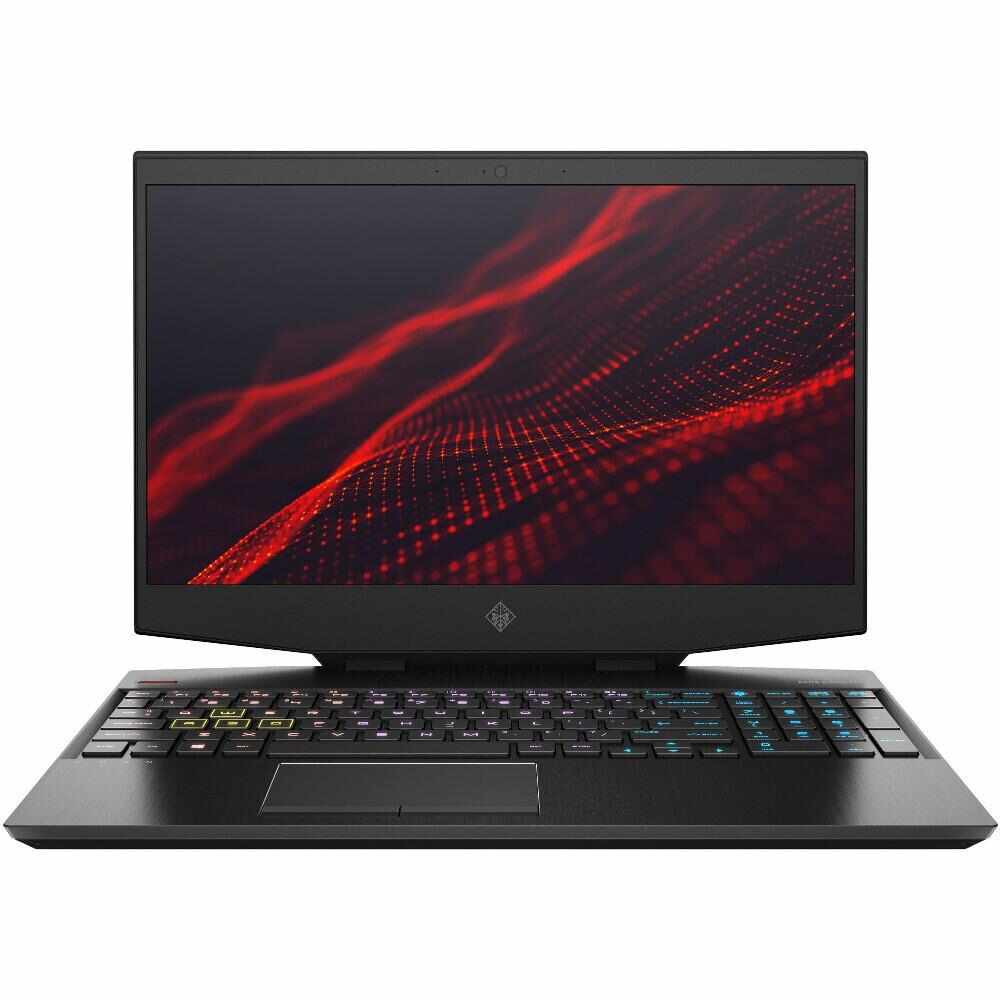 Laptop Gaming HP Omen 15-dh0002nq, Intel® Core™ i5-9300H, 16GB DDR4, SSD 512GB, NVIDIA GeForce GTX 1660 Ti 6GB, Free DOS