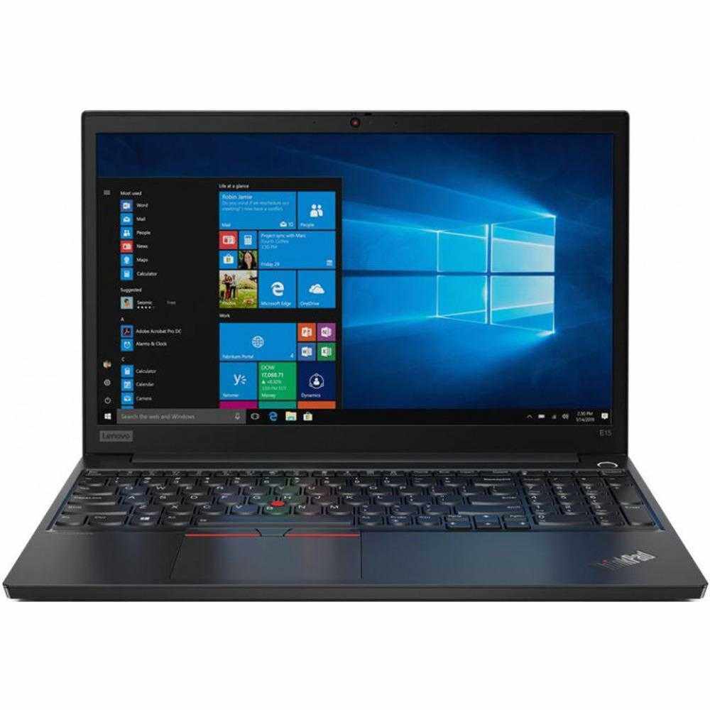 Laptop Lenovo ThinkPad E15, Intel® Core™ i7-10510U, 16GB DDR4, SSD 512GB, AMD Radeon RX 640 2GB, Windows 10 Pro