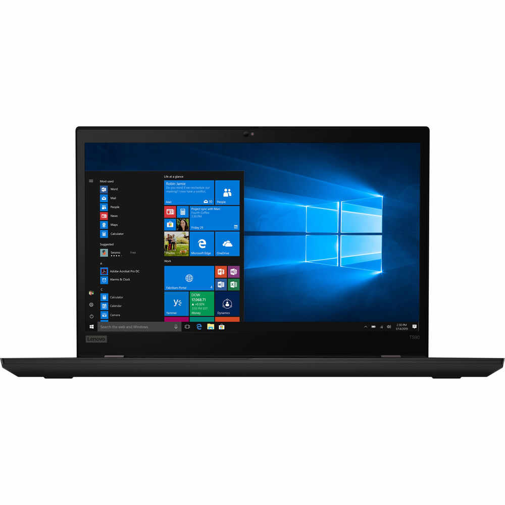 Laptop Lenovo ThinkPad T590, Intel® Core™ i5-8265U, 16GB DDR4, SSD 256GB, Intel® UHD Graphics, 4G LTE, Windows 10 Pro