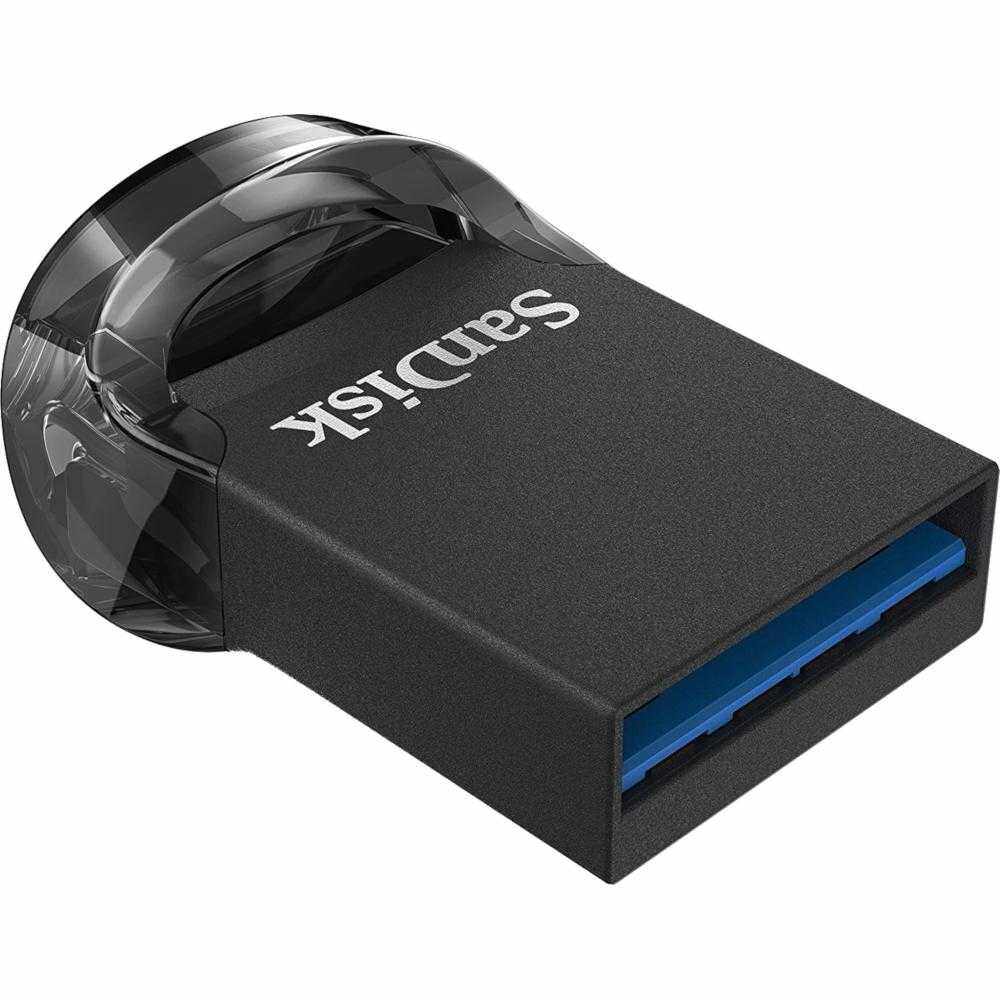 Memorie USB SanDisk Ultra Fit, 16GB, USB 3.1, Negru