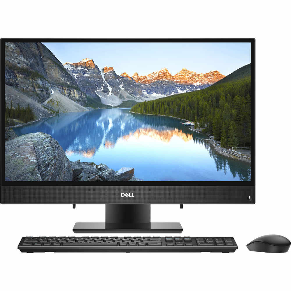 Sistem Desktop PC All-In-One Dell Inspiron 3480, Intel® Core™ i3-8145U, 8GB DDR4, HDD 1TB, Intel® UHD Graphics, Ubuntu 18.04