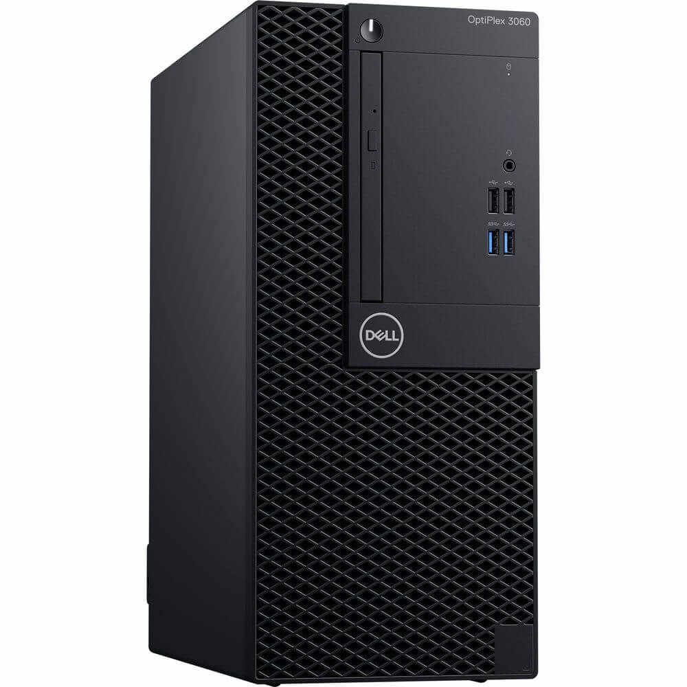 Sistem Desktop PC Dell Optiplex 3060 MT, Intel® Core™ i3-8100, 8GB DDR4, HDD 1TB, Intel® UHD Graphics 630, Ubuntu 16.04