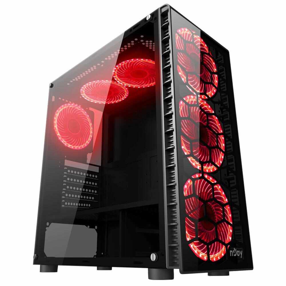 Sistem Desktop PC Gaming Serioux SRX-594939FL0008, Intel® Core™ i5-9400F, 8GB DDR4, HDD 1TB, NVIDIA GeForce GTX 1660 OC 6GB, Free DOS