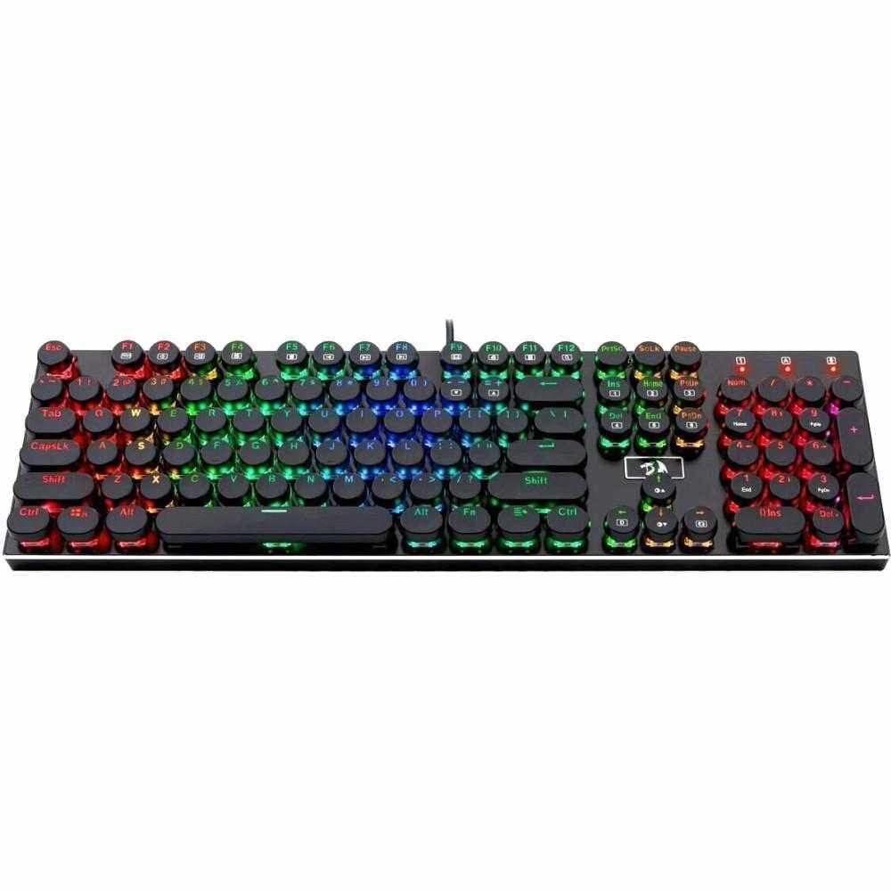 Tastatura gaming mecanica Redragon Devarajas, Iluminare RGB, Negru