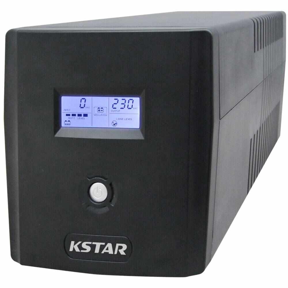 UPS Kstar Micropower Micro 1500, 1500VA/900 W, LCD