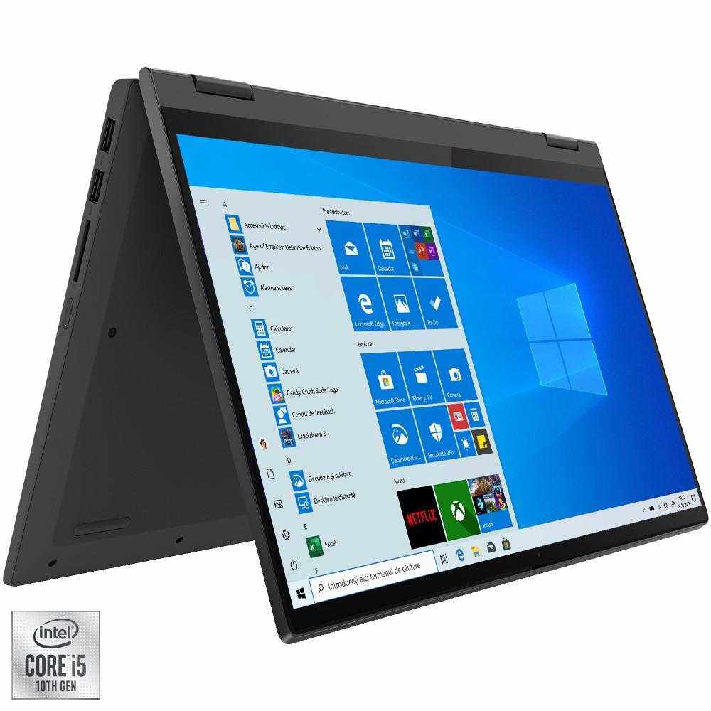 Laptop 2-in-1 Lenovo IdeaPad Flex 5 14IIL05, Intel® Core™ i5-1035G1, 8GB DDR4, SSD 1TB, Intel® UHD Graphics, Windows 10 Home
