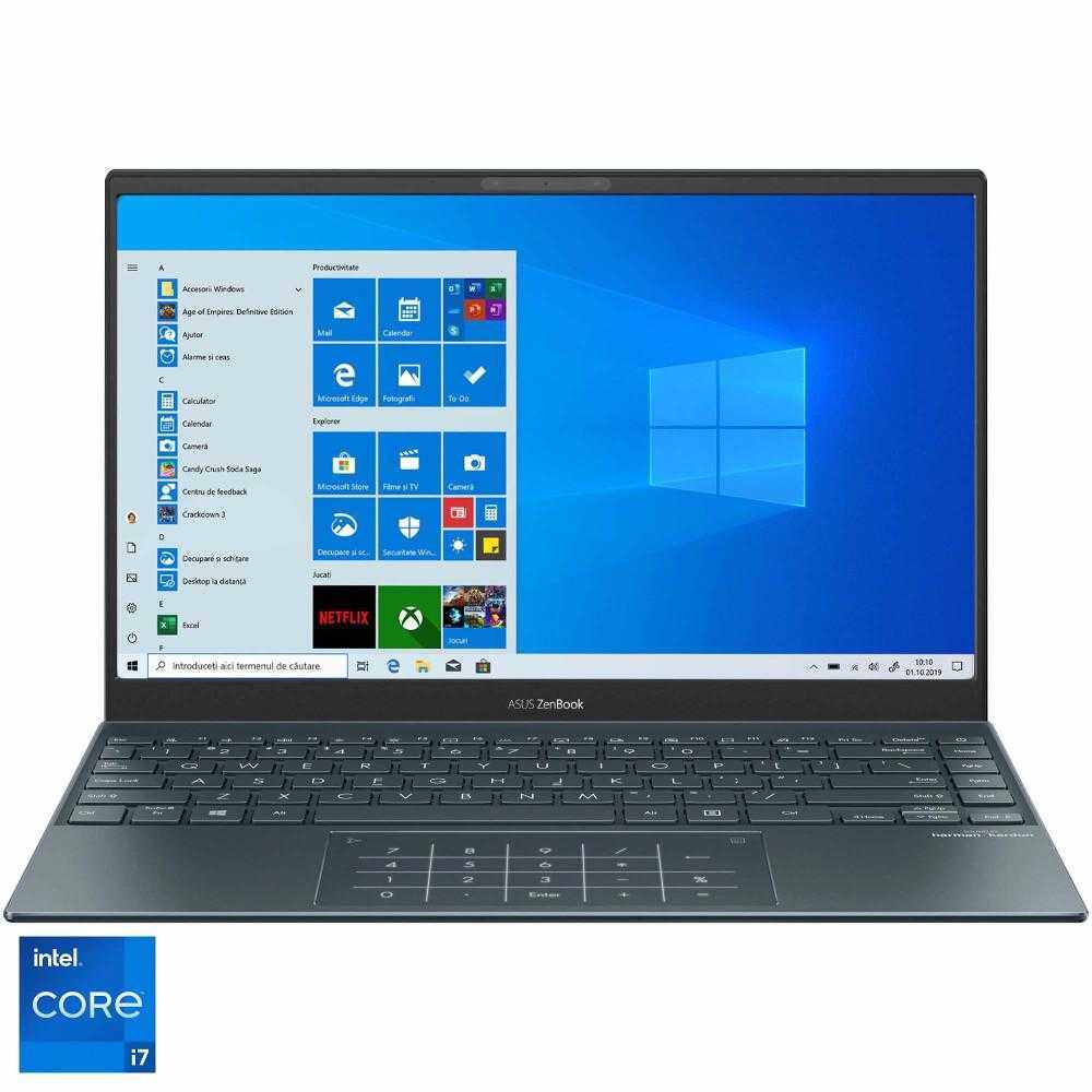 Laptop Asus ZenBook 13 UX325EA-KG240T, Intel® Core™ i7-1165G7, 32GB DDR4, SSD 1TB, Intel® Iris® Xe Graphics, Windows 10 Home
