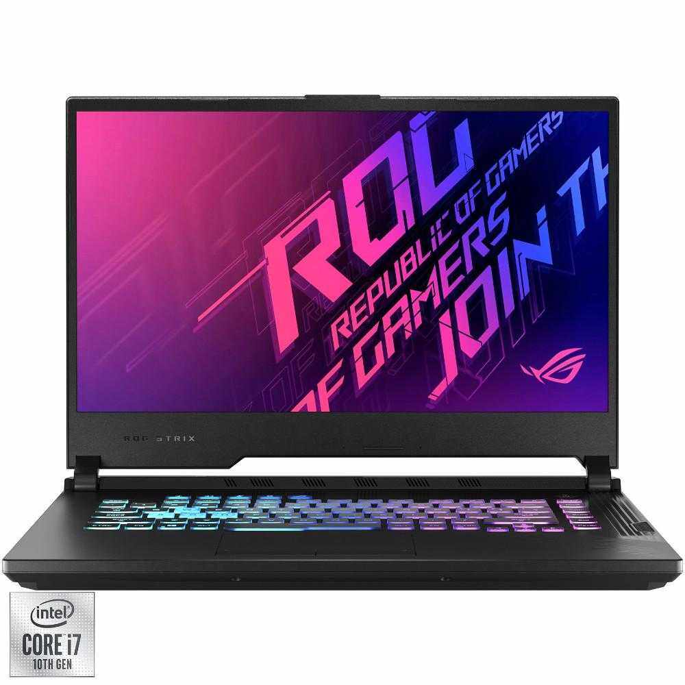 Laptop Gaming Asus ROG Strix G15 G512LV-HN037, Intel® Core™ i7-10750H, 16GB DDR4, SSD 512GB, NVIDIA GeForce RTX 2060 6GB, Free DOS