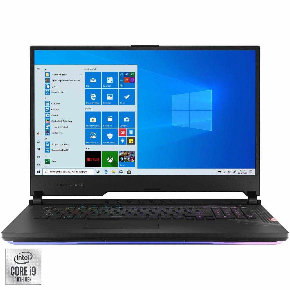 Laptop Gaming Asus ROG Strix Scar 17 G732LWS-HG055T, Intel® Core™ i9-10980HK, 16GB DDR4, SSD 512GB, NVIDIA GeForce RTX 2070 SUPER 8GB, Windows 10 Home