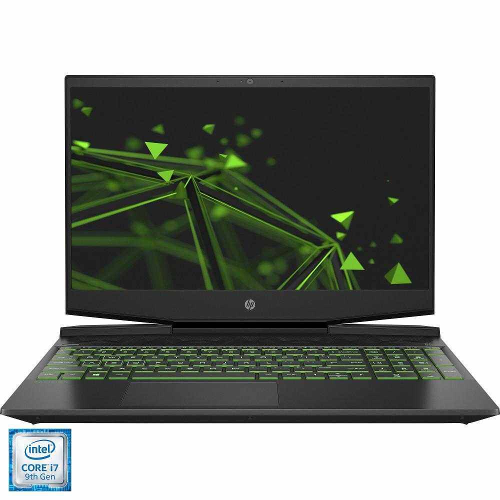 Laptop Gaming HP Pavilion 15-dk0036nq, Intel® Core™ i7-9750H, 16GB DDR4, HDD 1TB + SSD 256GB, NVIDIA GeForce GTX 1660Ti Max-Q 6GB, Free DOS