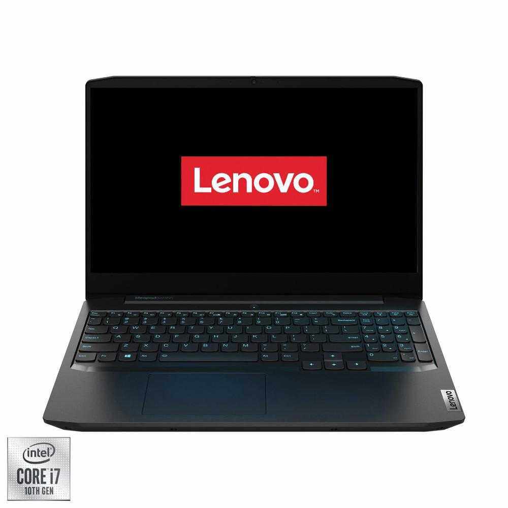 Laptop Gaming IdeaPad 3 15IMH05, Intel® Core™ i7-10750H, 8GB DDR4, SSD 256GB, NVIDIA GeForce GTX 1650 4GB, Free DOS