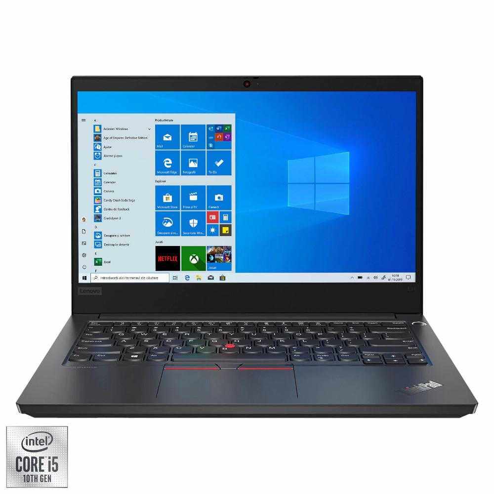 Laptop Lenovo ThinkPad E14, Intel® Core™ i5-10210U, 16GB DDR4, SSD 512GB, Intel® UHD Graphics, Windows 10 Pro