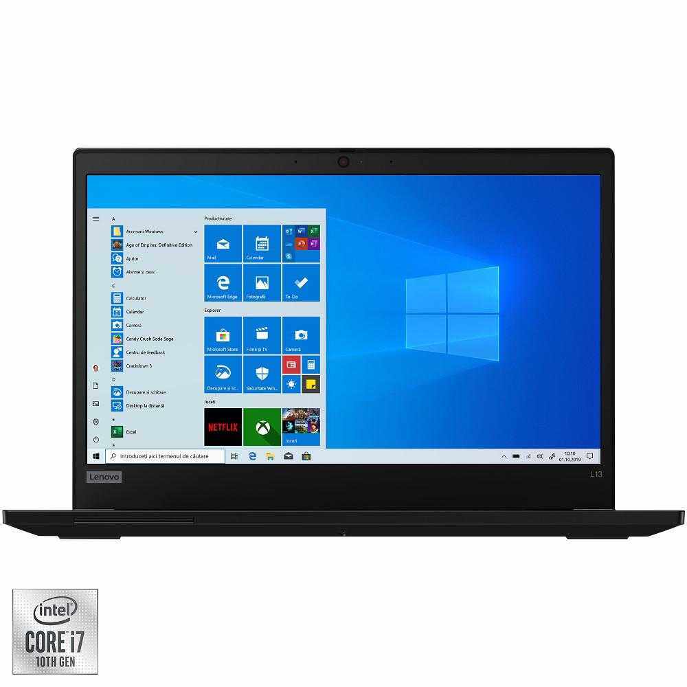 Laptop Lenovo ThinkPad L13, Intel® Core™ i7-10510U, 16GB DDR4, SSD 512GB, Intel® UHD Graphics, Windows 10 Pro