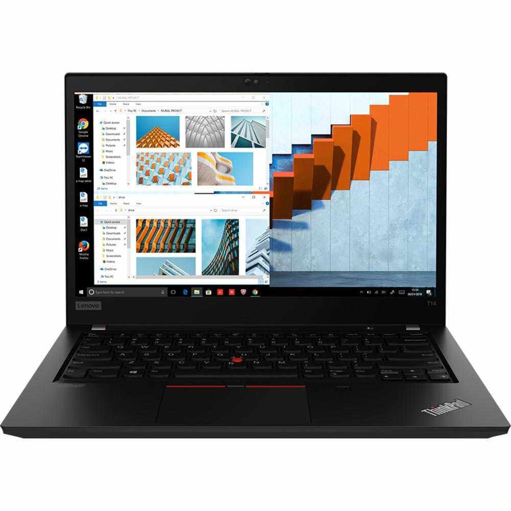 Laptop Lenovo ThinkPad T14, AMD Ryzen™ 7 PRO 4750U, 16GB DDR4, SSD 512GB, AMD Radeon™ Graphics, Windows 10 Pro