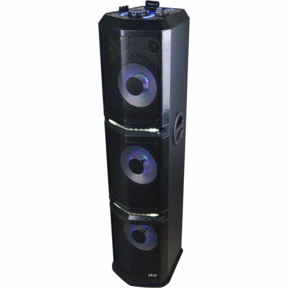 Sistem audio Akai DJ-4308A, Bluetooth, DJ effects, Party light, Negru