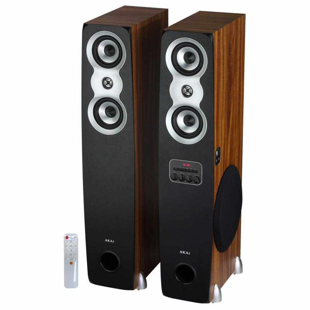 Sistem audio Akai SS060A-438, 60 W, Bluetooth, USB, AUX, Maro