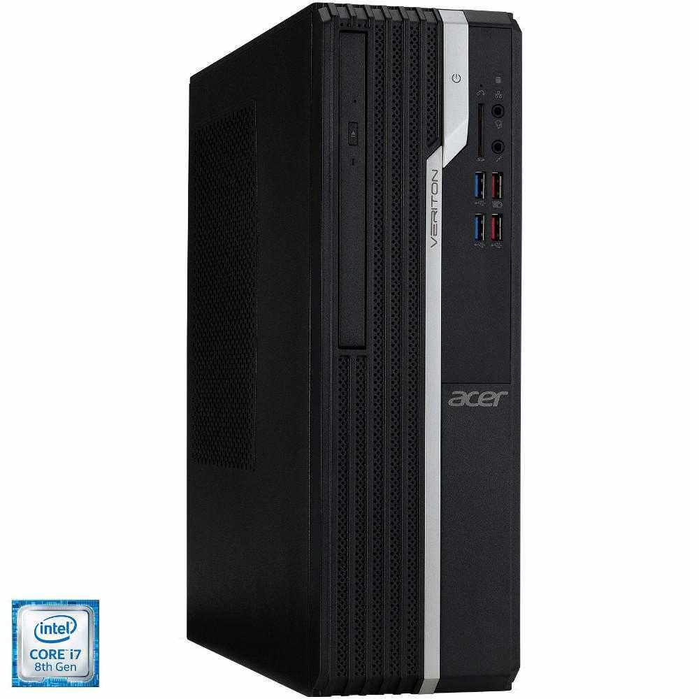 Sistem Desktop PC Acer VX2665G, Intel® Core™ i7-8700, 8GB DDR4, HDD 1TB, Intel® UHD Graphics, Windows 10 Pro