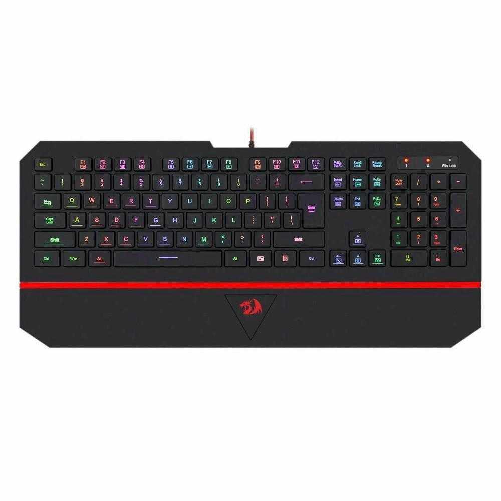 Tastatura gaming Redragon Karura 2, Iluminare RGB, Negru