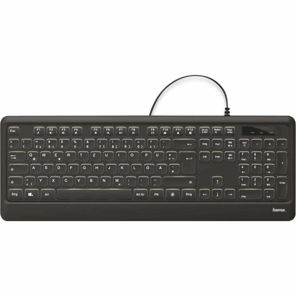 Tastatura Hama KC-550, Negru