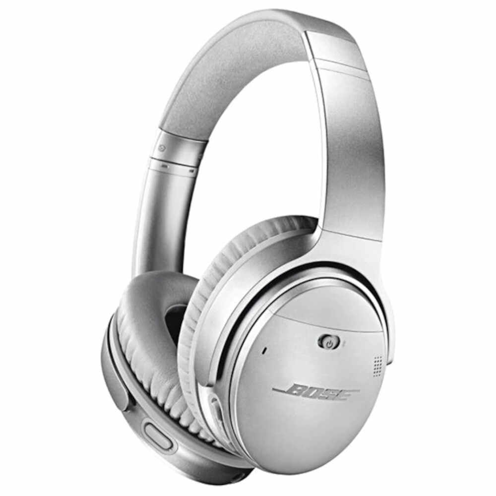 Casti audio Over-Ear Bose QC35 II, Wireless, Bluetooth, Noise Cancelling, Microfon, Silver