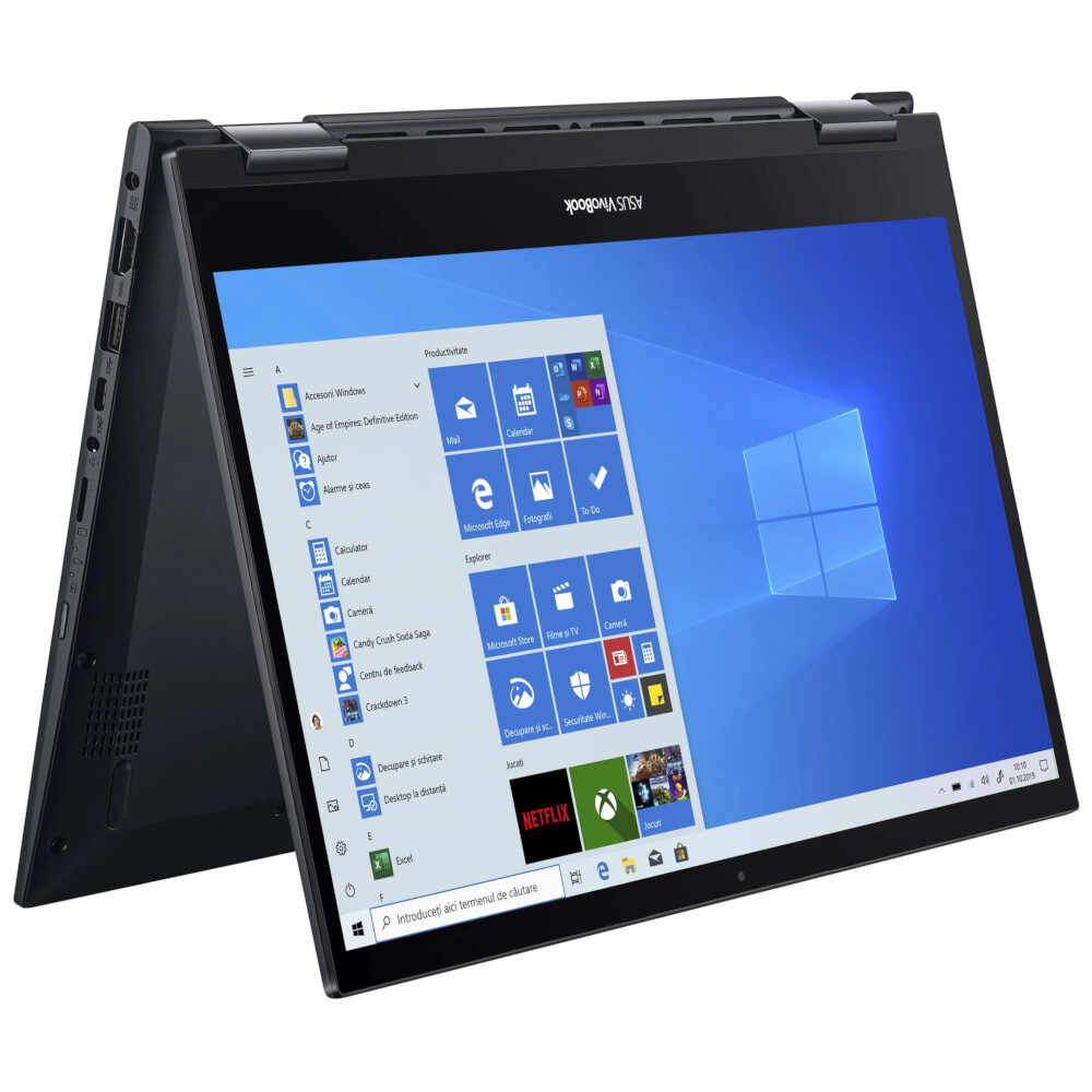 Laptop 2 in 1 ASUS VivoBook Flip TM420UA, AMD Ryzen 5 5500U, 14