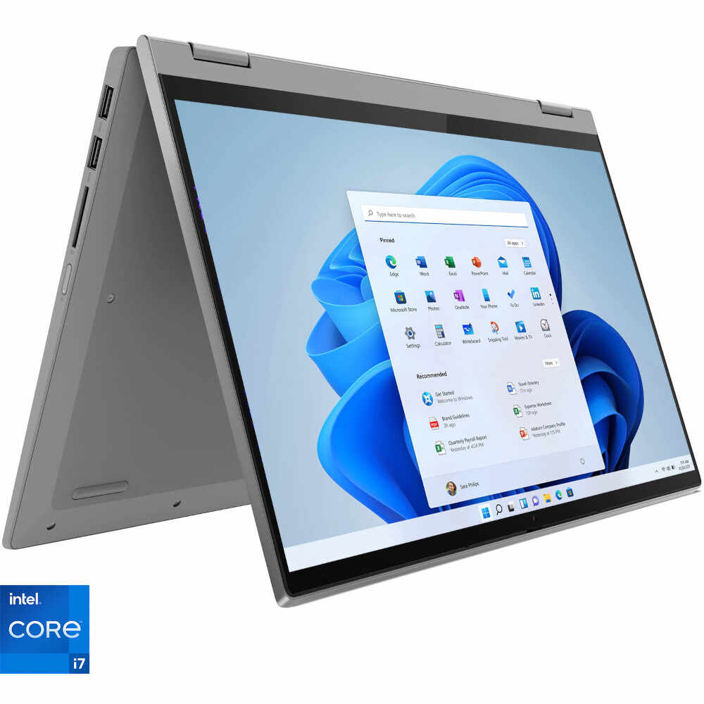 Laptop 2 in 1 Lenovo IdeaPad Flex 5 14ITL05, Intel Core i7-1165G7, 14