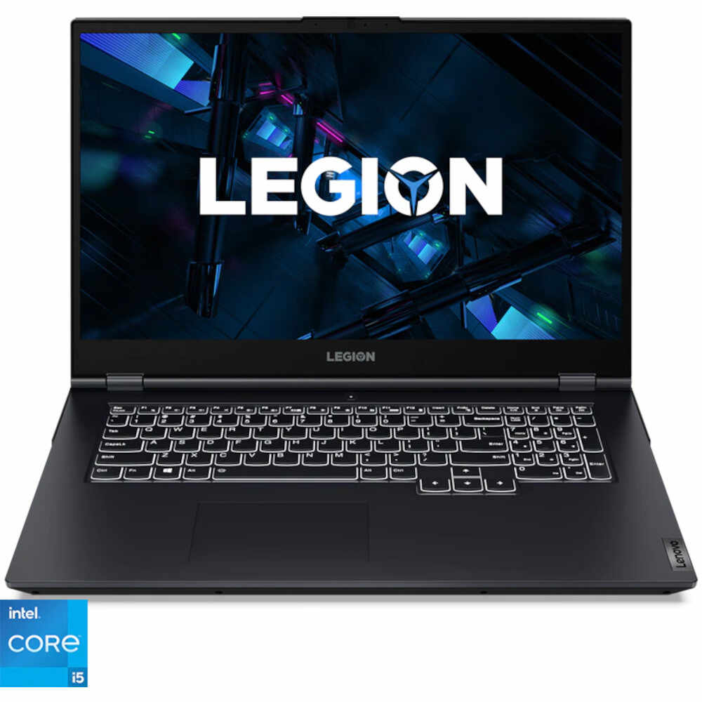 Laptop Gaming Lenovo Legion 5 17ITH6, Intel Core i5-11400H, 17.3