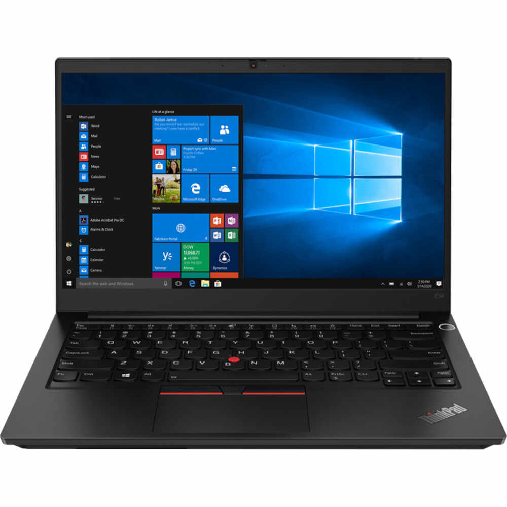 Laptop Lenovo ThinkPad E14 Gen3 20Y700AJRI, AMD Ryzen 5 5500U, 14inch, 16GB, SSD 512GB, AMD Radeon Graphics, Windows 11 Pro, Negru