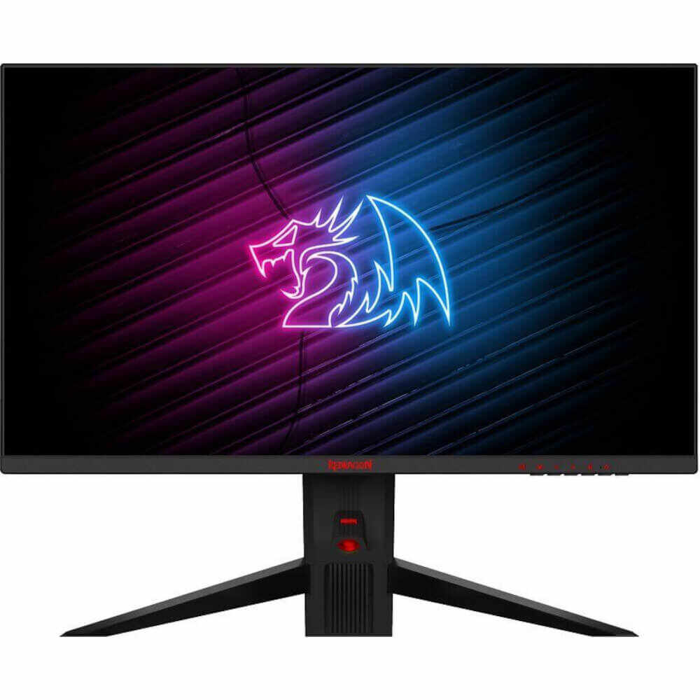 Monitor gaming Redragon Black Magic , 27', Full HD, 144Hz, 1ms, Anti-Glare, Iluminare RGB