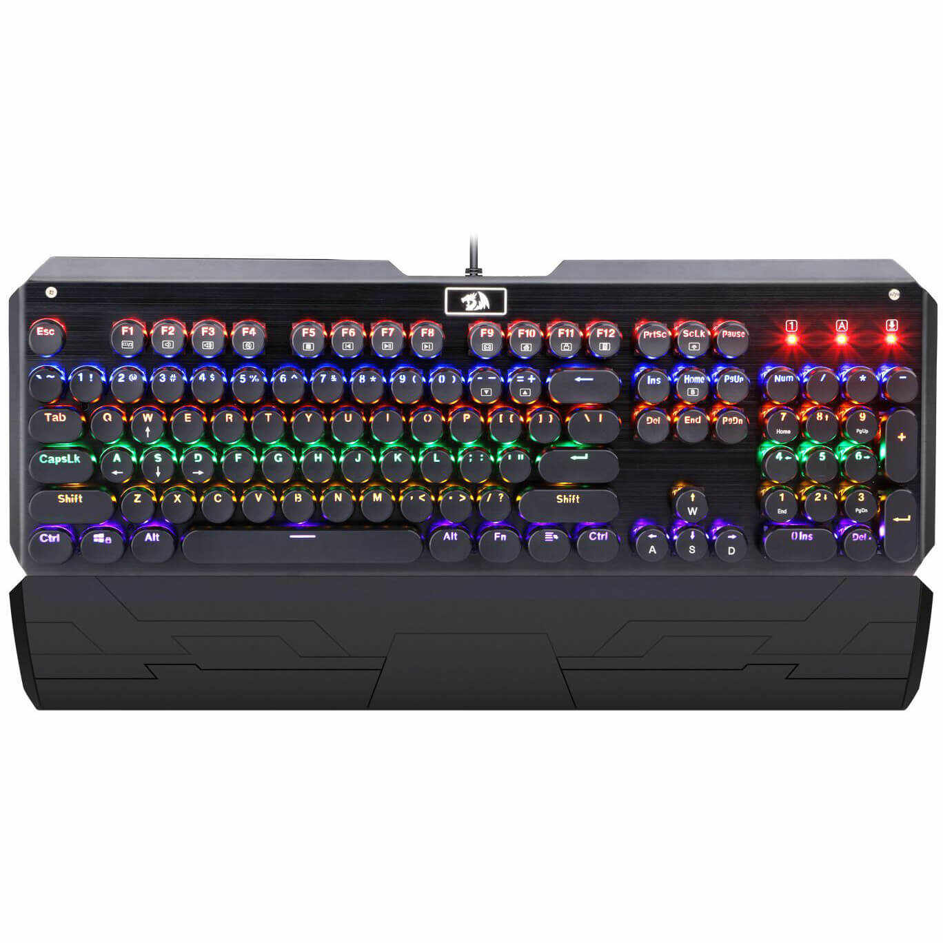 Tastatura gaming mecanica Redragon Soma, Iluminare multicolora