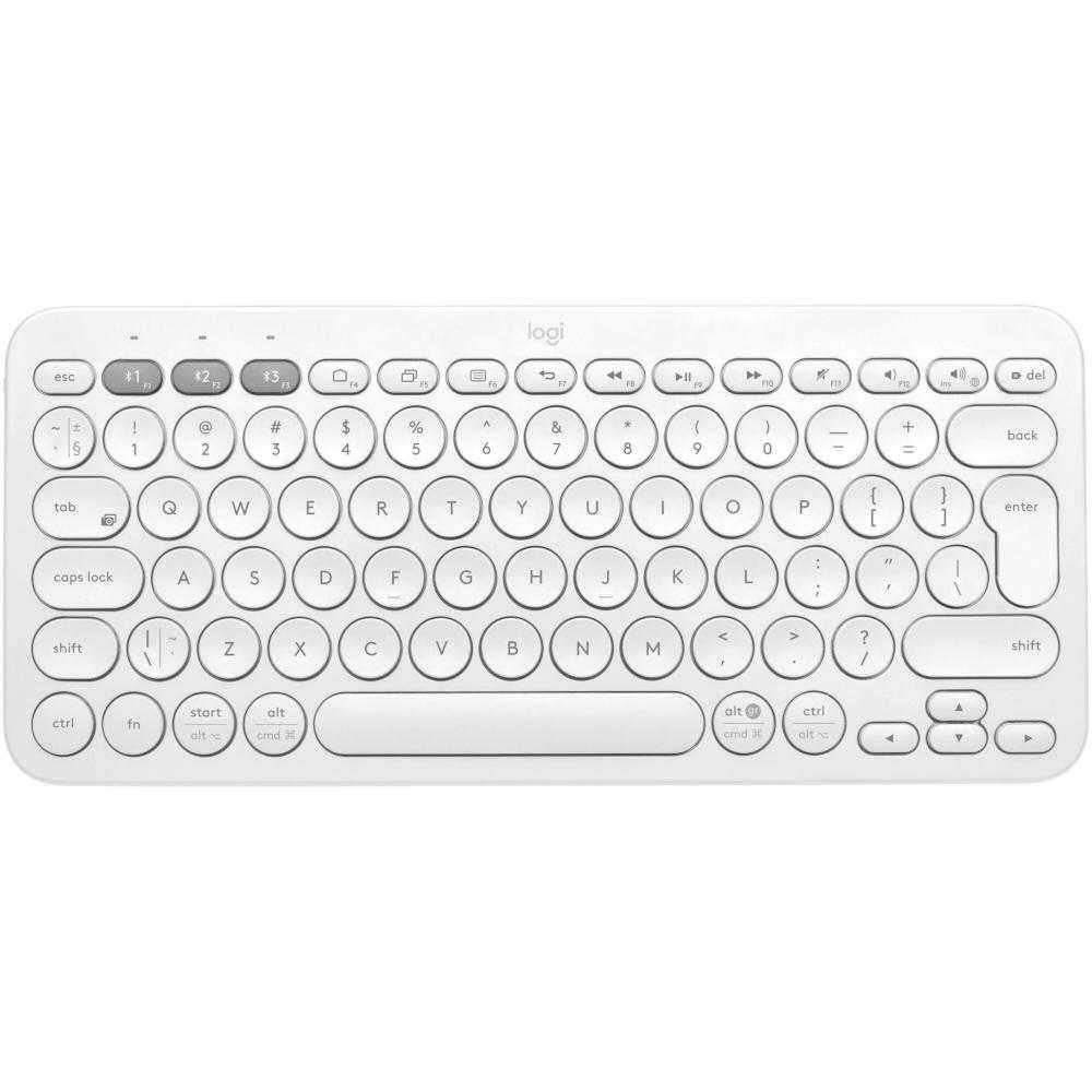 Tastatura Logitech K380, Multi-Device, Bluetooth, Off White
