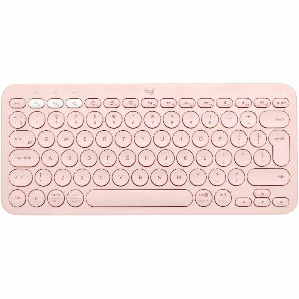 Tastatura Logitech K380, Multi-Device, Bluetooth, Rose