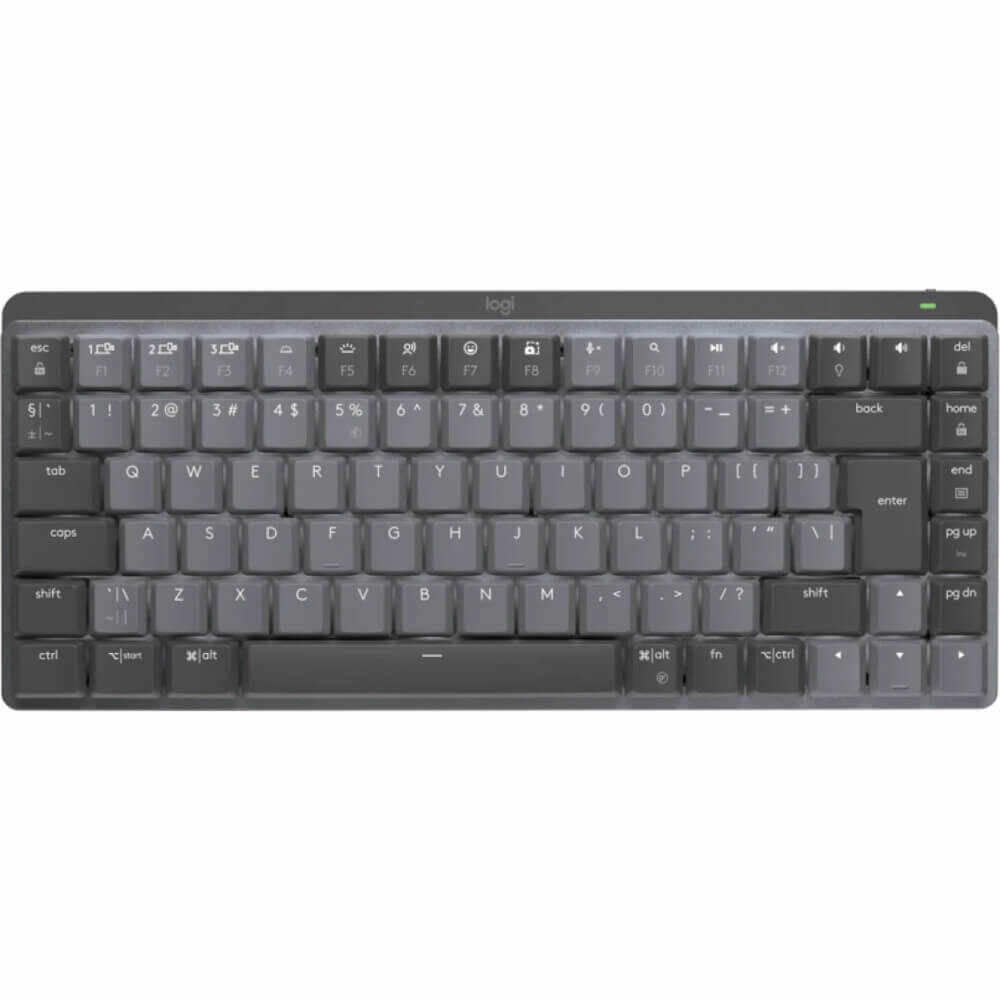 Tastatura wireless Logitech MX Mechanical Mini, Graphite