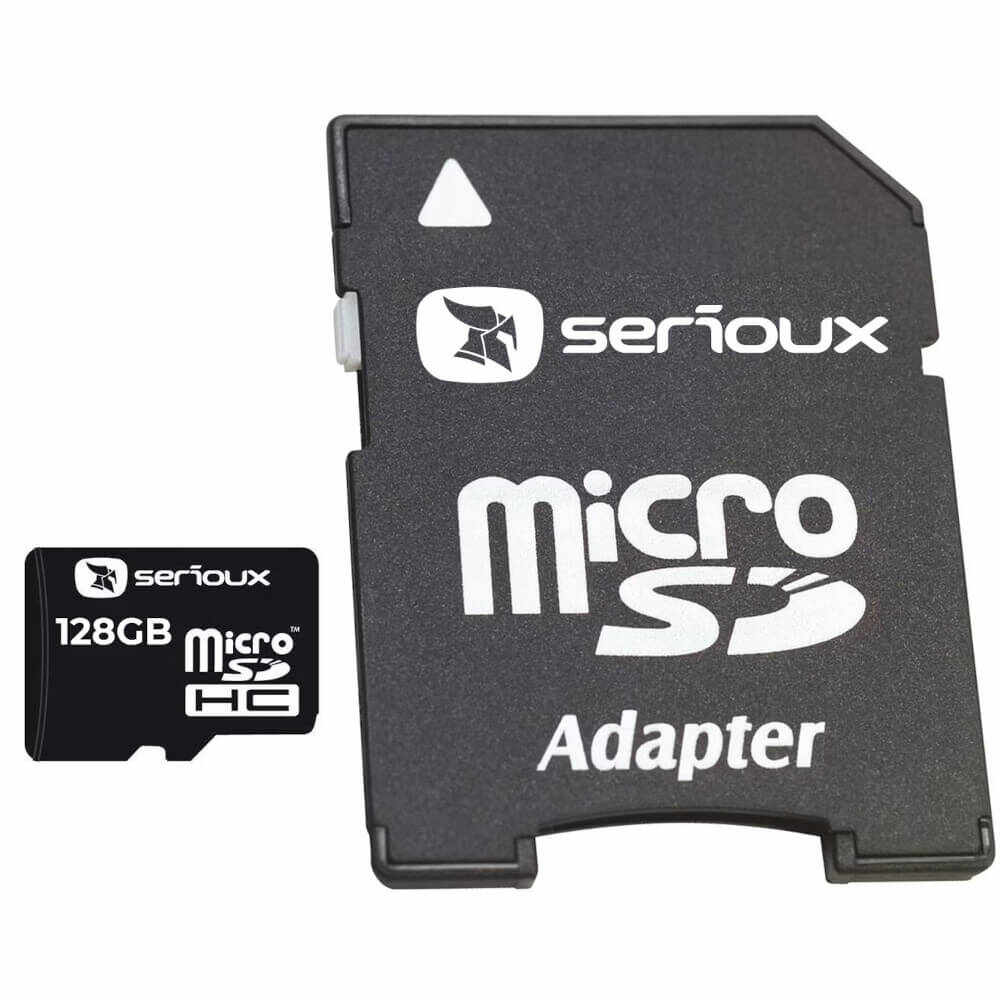 Card de memorie Serioux SFTF128AC10, MicroSDHC, 128GB, Class 10, Adaptor