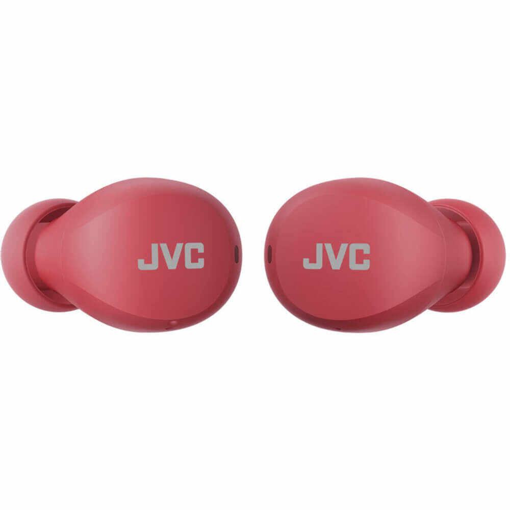 Casti audio In-Ear JVC HA-A6T-R-U Gummy Mini, Bluetooth, True Wireless, Rosu