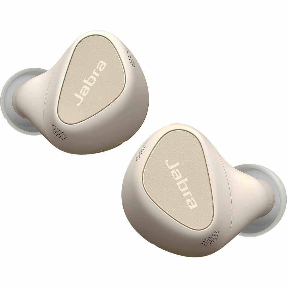 Casti In-Ear Jabra Elite 5, Bluetooth, ANC, Gold Beige