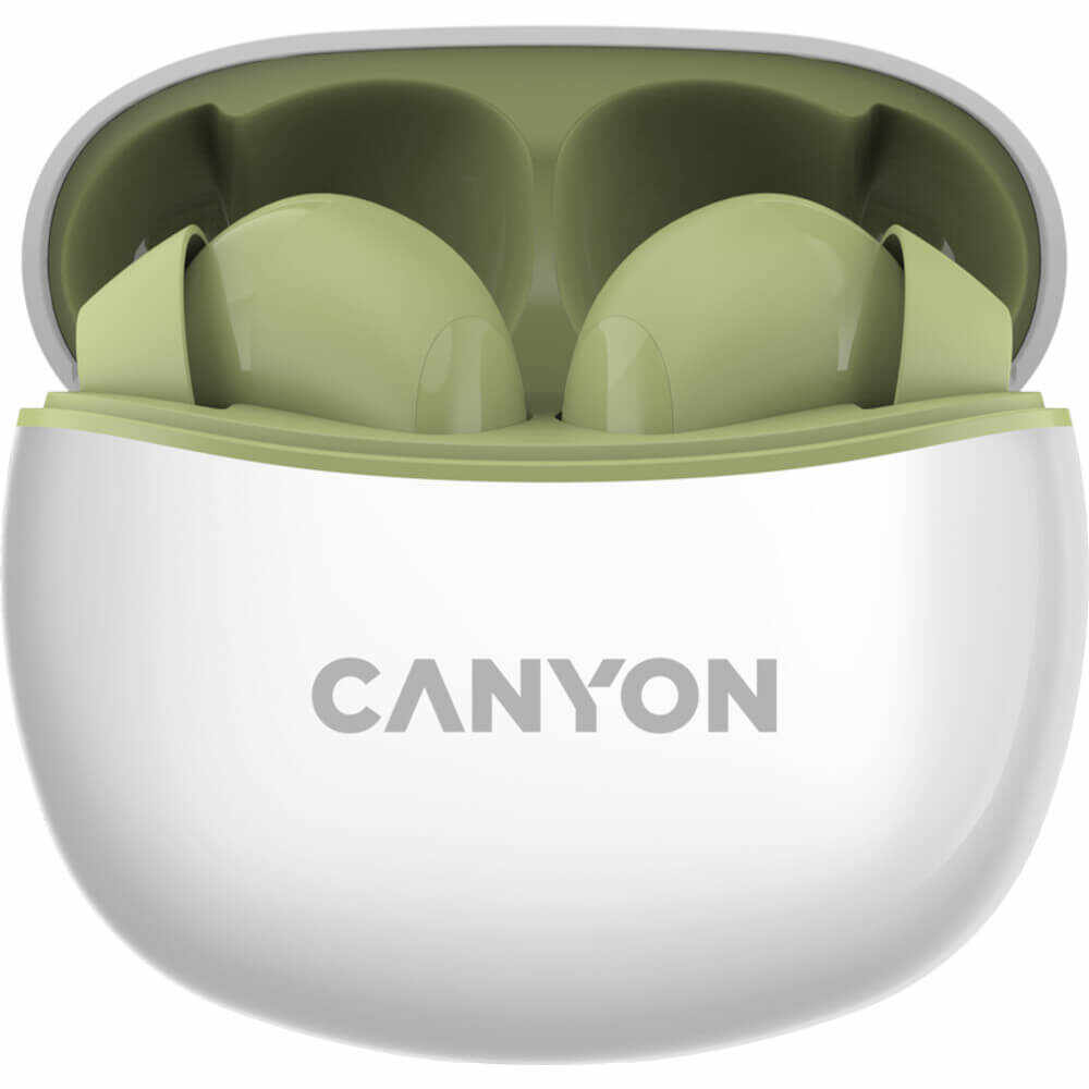Casti True Wireless Canyon TWS-5, Bluetooth, Verde